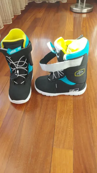 Botas Snowboard Infantil Wed'ze