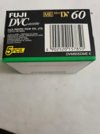 Fuji DVCassette Mini DV 60 min (5 uds)