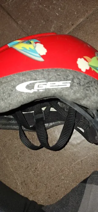 Casco Ges Baby Cheeky Rojo 46-52 cm