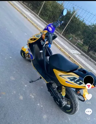 Barras refuerzo yamaha aerox