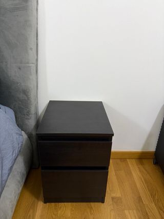 Comodini Ikea neri