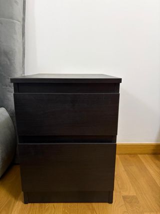 Comodini Ikea neri