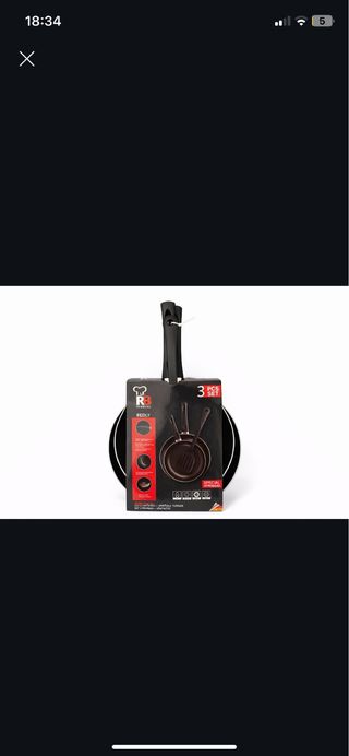 Set 3 Sartenes Antiadherentes