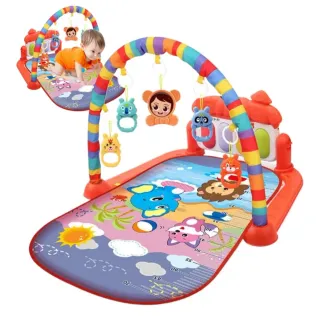 Alfombra de juego para bebé con gimnasio