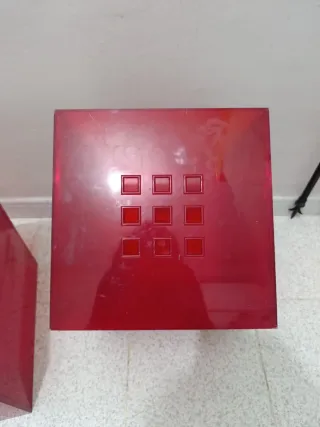 Cajas Decorativas Rojas Ikea