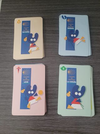 Baraja infantil Camino de Santiago Fournier