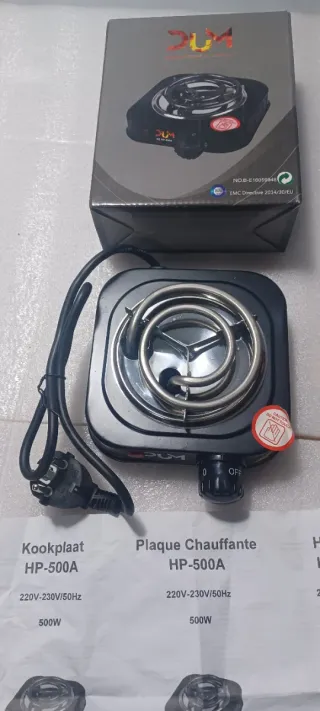 Mini hornillo eléctrico 500W