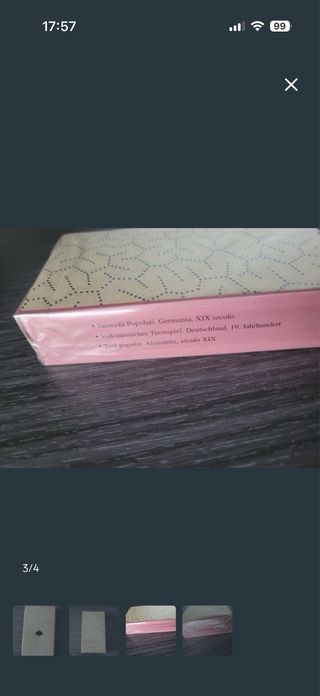 Baraja Tarot Alemán s.XIX Del Prado