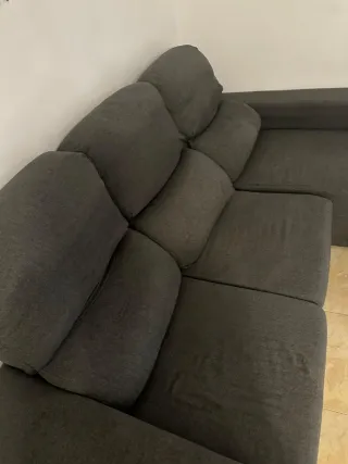 Sofá modular gris 2,20m