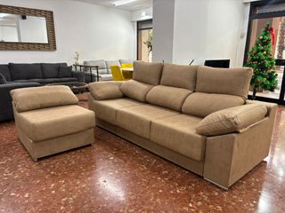 Sofá Chaisselongue Reversible en 2 Colores! NUEVO