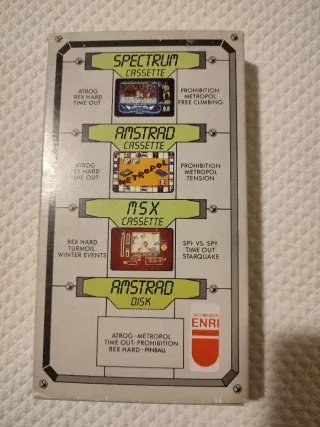 Juego Spectrum Zafiro Software Cassette