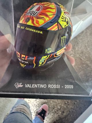 Mini Casco Moto Valentino Rossi 1999 AGV