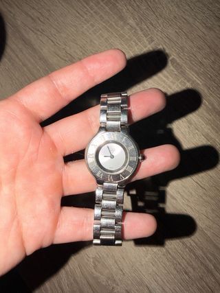Reloj Cartier Oro y Plata