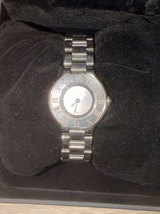 Reloj Cartier Oro y Plata