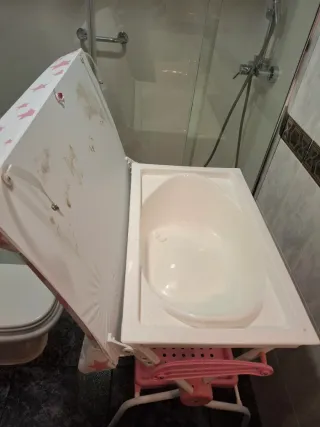 Cambiador bañera para bebé
