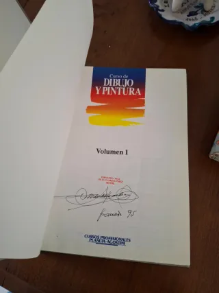 Curso de dibujo y pintura. 5 tomos.