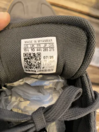 Adidas Barreda Gris Naranja