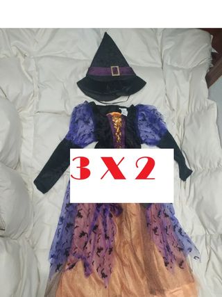 Disfraz Bruja Talla Infantil
