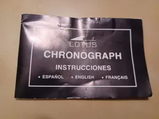 Reloj Lotus Cronograph Niño