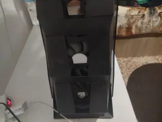 Caja de PC Negra marca nitro pc