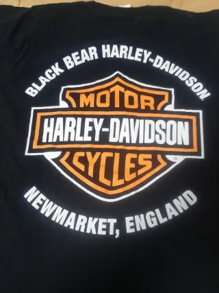 Camiseta Harley-Davidson Negra