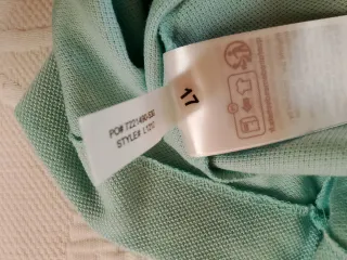 Polo Lacoste Verde Claro Talla M