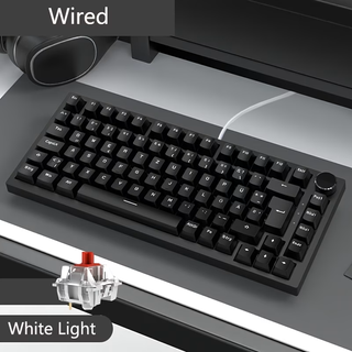 Teclado Mecánico Ajazz AK820 Negro/Rojo