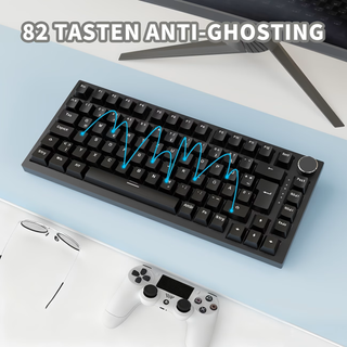 Teclado Mecánico Ajazz AK820 Negro/Rojo