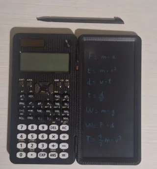 Calculadora Científica con Pantalla de apuntes.