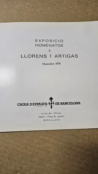 Catálogo Llorens-Artigas/Miró