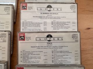 Lote 9 CDs Ópera Salvat.