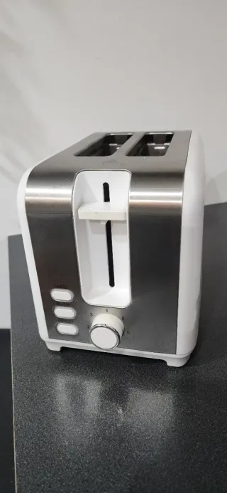 Tostadora Acero Inoxidable Blanca Marca Twinzee