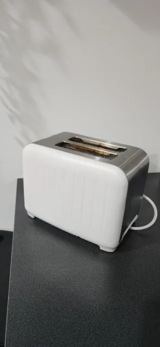 Tostadora Acero Inoxidable Blanca Marca Twinzee