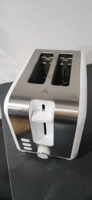 Tostadora Acero Inoxidable Blanca Marca Twinzee