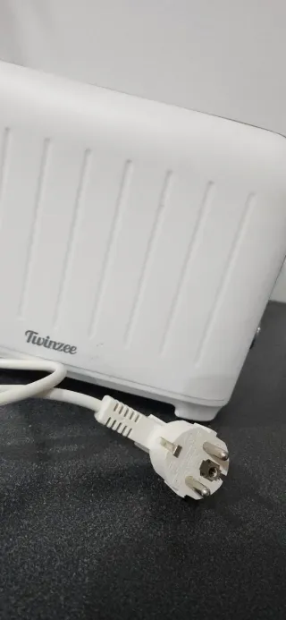 Tostadora Acero Inoxidable Blanca Marca Twinzee