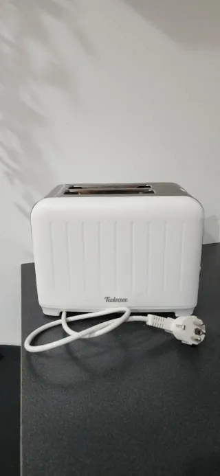 Tostadora Acero Inoxidable Blanca Marca Twinzee