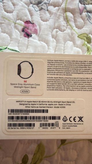 Apple Watch Caja Correa y Reloj