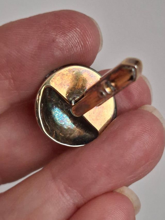 Gemelos Plata Dorada y Malaquita