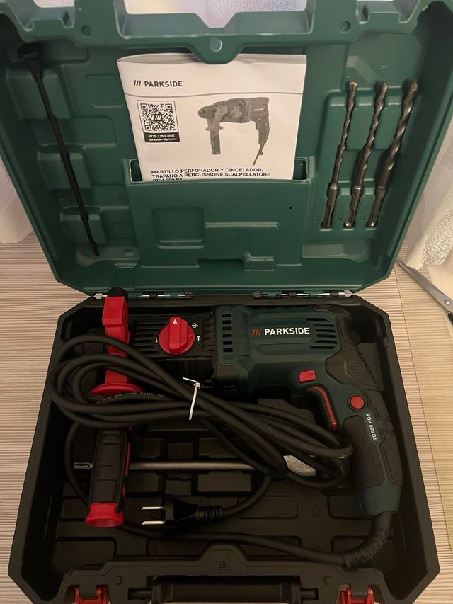 Martillo Perforador y Cincelador Parkside PBH 800