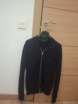 Chaqueta Purificación García M Negra y Verde