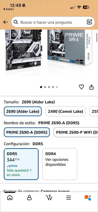 ASUS Prime Z690-A Gaming Overclock