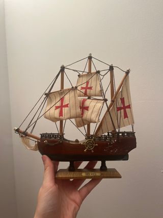 Maqueta Barco Santa María