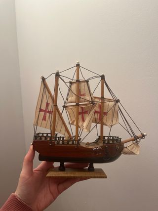 Maqueta Barco Santa María