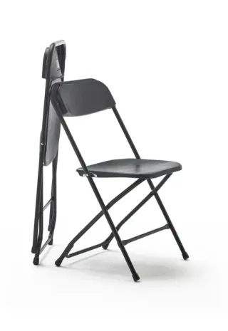 Pack 2 Sillas Plegables Negras