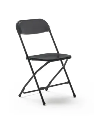 Pack 2 Sillas Plegables Negras