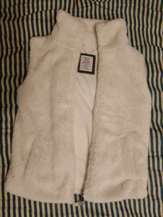 Gilet in pile bambina