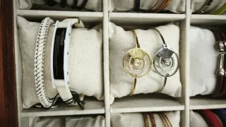 Lote de 27 pulseras acero y plata de varias marcas