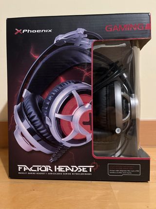 Cascos Gaming XPhoenix Factor Retroiluminados