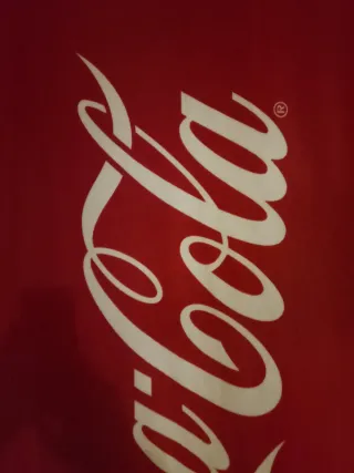 Telo mare Coca Cola rosso