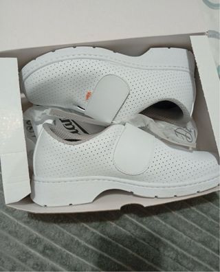 Zapatos Dian Blancos de Trabajo